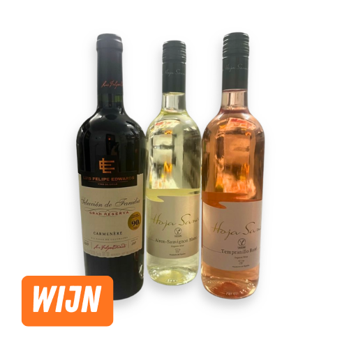 Wijn (Rood, Wit, Rosé)
